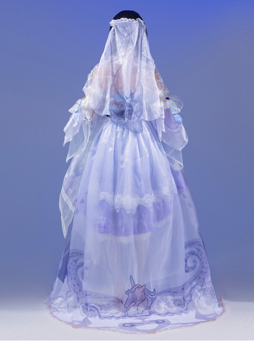 Honor Of Kings Halloween Cosplay Da Qiao Skin 520 Wedding Couple Outfit Costume Set