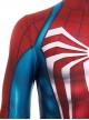 Game Marvel Spider-Man 2 Halloween Cosplay Peter Parker Battle Suit Costume Blue Red Bodysuit Set