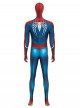 Game Marvel Spider-Man 2 Halloween Cosplay Peter Parker Battle Suit Costume Blue Red Bodysuit Set