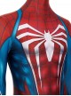 Game Marvel Spider-Man 2 Halloween Cosplay Peter Parker Battle Suit Costume Blue Red Bodysuit Set
