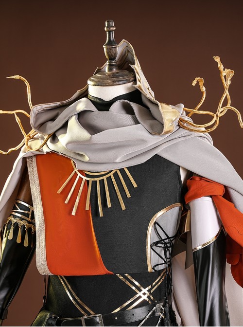 Game Identity V Halloween Cosplay Mercenary Naib Subedar Official Cafe Fantasy World Costume Set