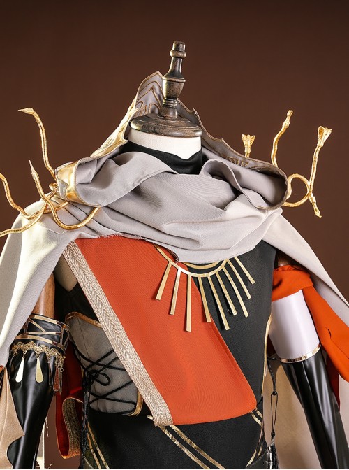 Game Identity V Halloween Cosplay Mercenary Naib Subedar Official Cafe Fantasy World Costume Set