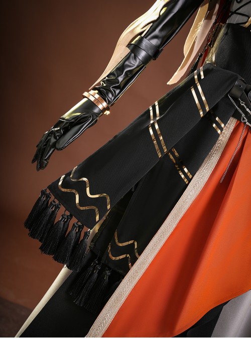 Game Identity V Halloween Cosplay Mercenary Naib Subedar Official Cafe Fantasy World Costume Set