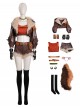 Game Marvel Rivals Halloween Cosplay Doreen Allene Green Squirrel Girl Costume Set Without Shoes