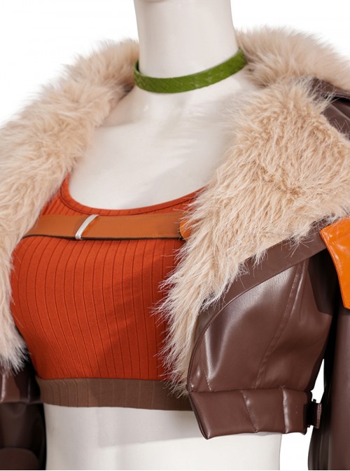 Game Marvel Rivals Halloween Cosplay Doreen Allene Green Squirrel Girl Costume Set Without Shoes