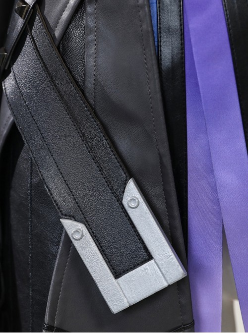 Game Marvel Rivals Halloween Cosplay Psylocke Sai Costume Set Without Shoes And Sword