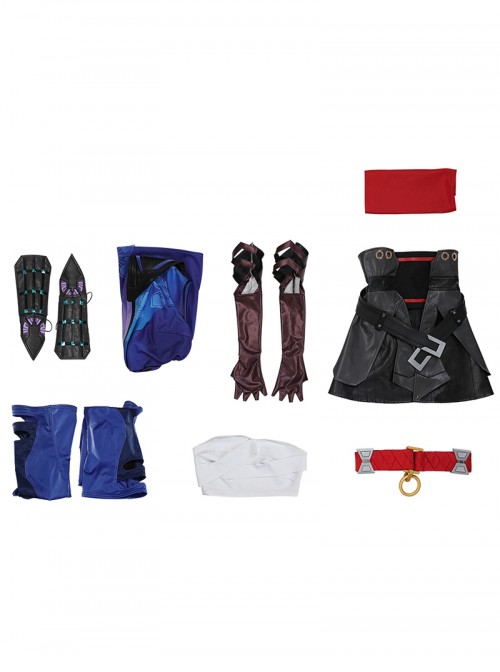 Game Marvel Rivals Halloween Cosplay Psylocke Sai Costume Set Without Shoes And Sword