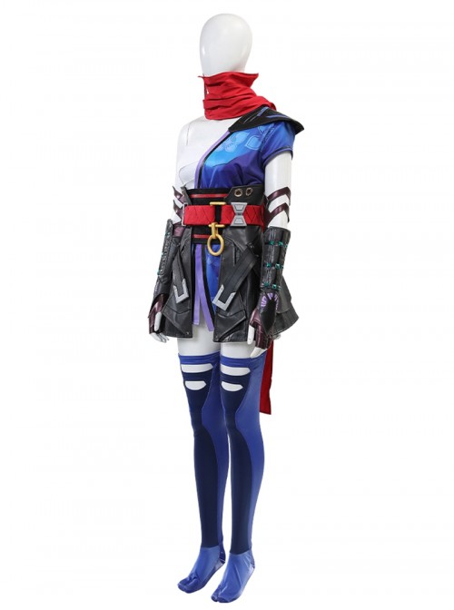 Game Marvel Rivals Halloween Cosplay Psylocke Sai Costume Set Without Shoes And Sword