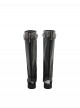 Game Marvel Rivals Halloween Cosplay Psylocke Sai Accessories Black Boots