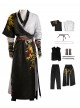 Game Where Winds Meet Halloween Cosplay Player Young Martial Master Initial Costume Set Without Shoes