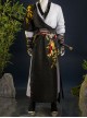 Where Winds Meet Halloween Cosplay Player Young Martial Master Initial Accessories Black Boots
