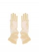 Elegant Simple Classic Lolita Refined Bridal Accessory Sheer Mesh Lace Socialite Wedding Banquet Gloves