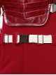 Thunderbolts Halloween Cosplay Red Guardian Costume Set Without Shoes And Props