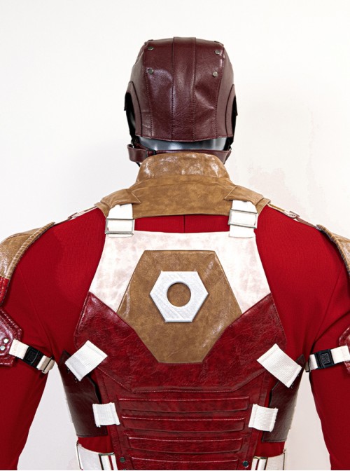 Thunderbolts Halloween Cosplay Red Guardian Costume Set Without Shoes And Props