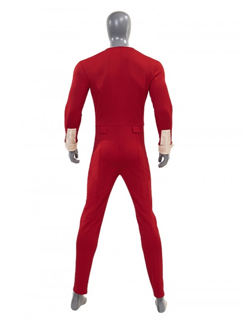 Thunderbolts Halloween Cosplay Red Guardian Costume Set Without Shoes And Props