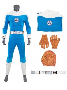 Movie The Fantastic Four First Steps Halloween Cosplay Thing Ben Grimm Costume Set Without Shoes