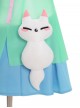 Game Overwatch Halloween Cosplay Kiriko Rainy Stroll Costume Set Without Shoes