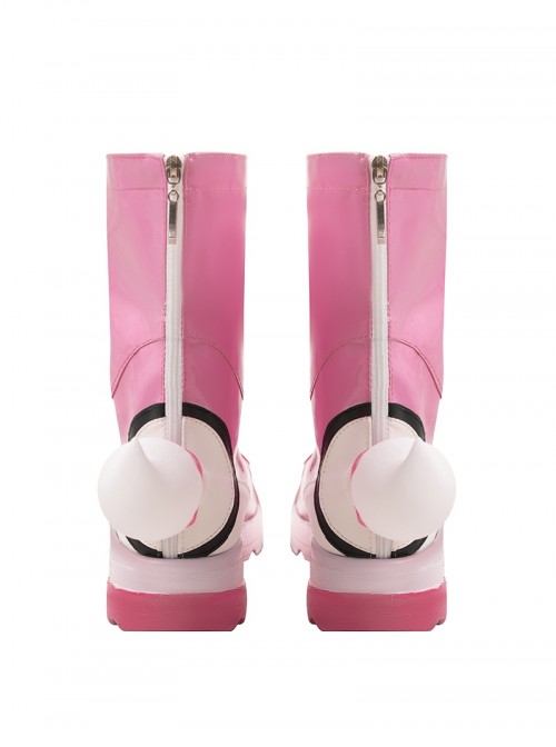 Game Overwatch Halloween Cosplay Kiriko Rainy Stroll Accessories Pink Shoes