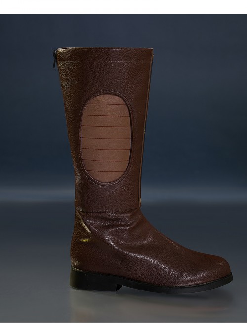 Game Where Winds Meet Halloween Cosplay Jiang Yan Accessories Brown Boots