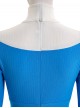 Movie The Fantastic Four First Steps Halloween Cosplay Invisible Woman Bodysuit Costume Set Without Shoes