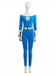 Movie The Fantastic Four First Steps Halloween Cosplay Invisible Woman Bodysuit Costume Set Without Shoes