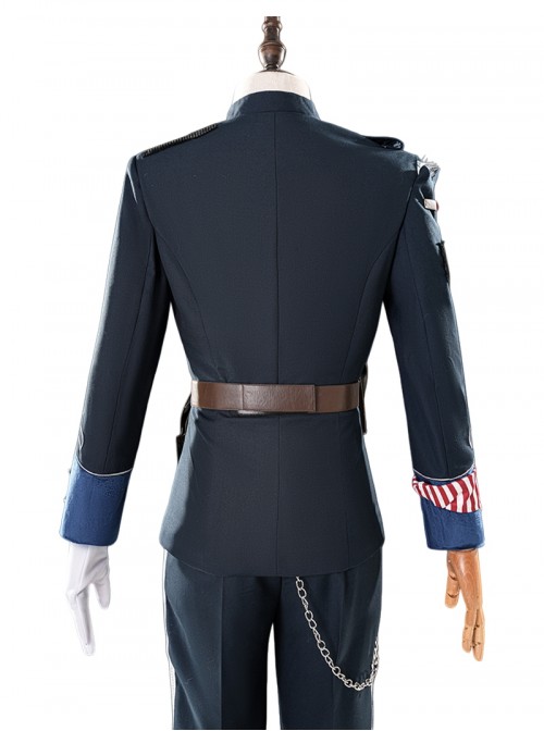 Game Identity V Halloween Cosplay Conan Doyle Collaboration Jose Baden First Officer Inspector Lestrade Costume Full Set