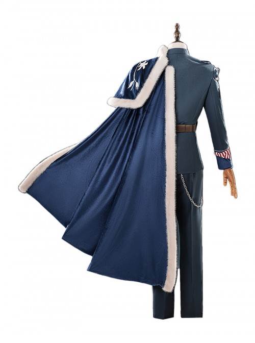 Game Identity V Halloween Cosplay Conan Doyle Collaboration Jose Baden First Officer Inspector Lestrade Costume Full Set