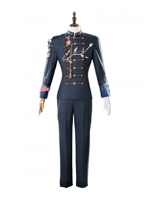 Game Identity V Halloween Cosplay Conan Doyle Collaboration Jose Baden First Officer Inspector Lestrade Costume Full Set