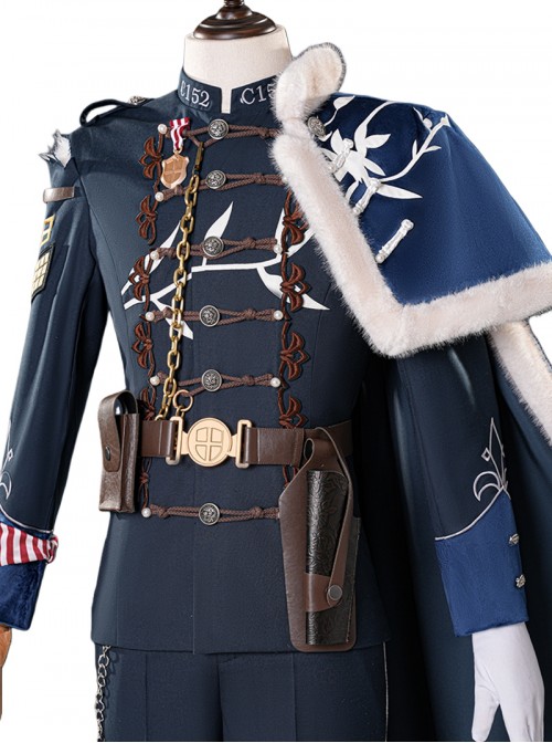 Game Identity V Halloween Cosplay Conan Doyle Collaboration Jose Baden First Officer Inspector Lestrade Costume Full Set