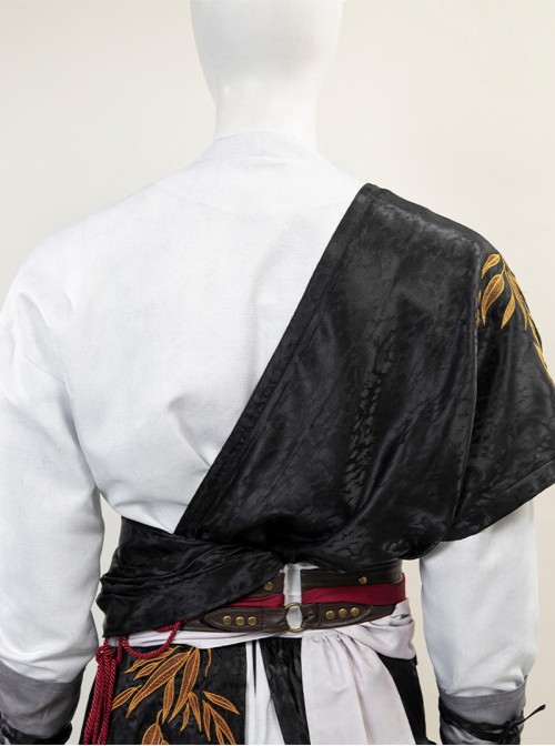 Game Where Winds Meet Halloween Cosplay Young Master Costume Set Without Shoes
