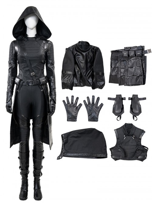Movie Thunderbolts Halloween Cosplay John Morley Ghost Costume Set Without Props And Shoes And Straps