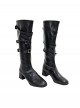 Movie Thunderbolts Halloween Cosplay John Morley Ghost Accessories Black Boots