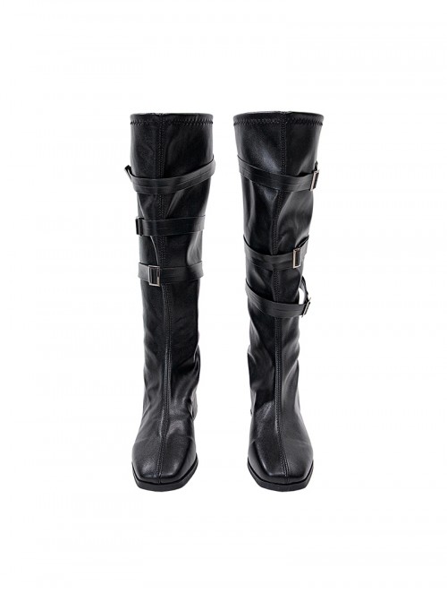 Movie Thunderbolts Halloween Cosplay John Morley Ghost Accessories Black Boots
