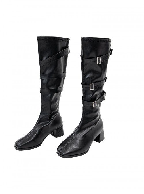 Movie Thunderbolts Halloween Cosplay John Morley Ghost Accessories Black Boots