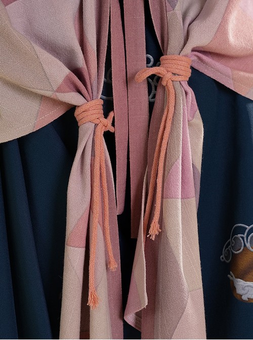 Game Where Winds Meet Halloween Cosplay Red Line Costume Set