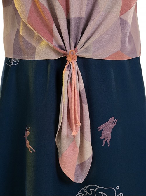 Game Where Winds Meet Halloween Cosplay Red Line Costume Set