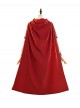 Game Where Winds Meet Halloween Cosplay Red Line Costume Set