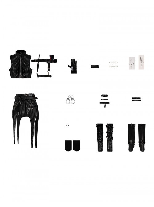 Game Love And Deepspace Halloween Cosplay Player Controls Character Night's Companion Costume Full Set