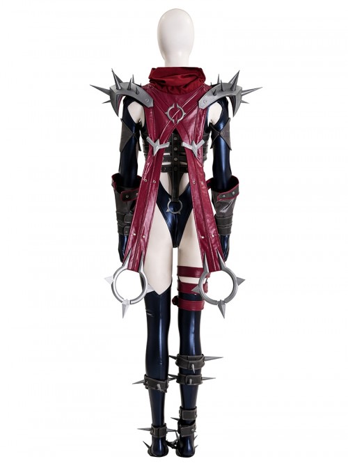 Game Marvel Rivals Halloween Cosplay Invisible Woman Mistress of Hate Costume Set