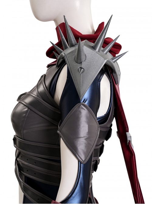 Game Marvel Rivals Halloween Cosplay Invisible Woman Mistress of Hate Costume Set