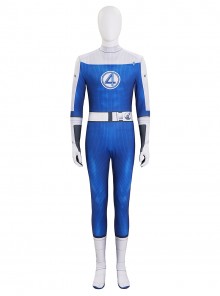 Movie The Fantastic Four First Steps Halloween Cosplay Human Torch Bodysuit Costume Set
