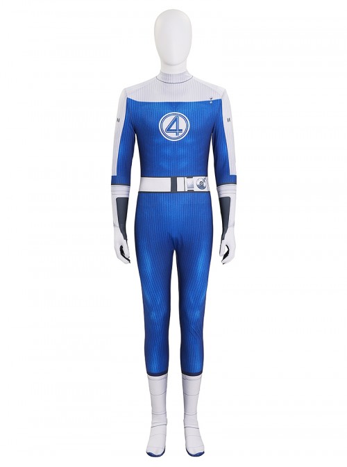 Movie The Fantastic Four First Steps Halloween Cosplay Human Torch Bodysuit Costume Set