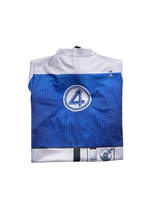 Movie The Fantastic Four First Steps Halloween Cosplay Human Torch Bodysuit Costume Set