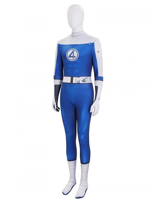 Movie The Fantastic Four First Steps Halloween Cosplay Human Torch Bodysuit Costume Set