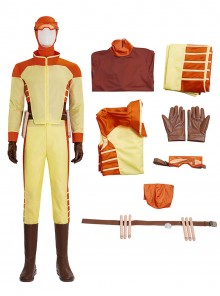 Anime Invincible Season 3 Halloween Cosplay Rex Splode Costume Set Without Shoes