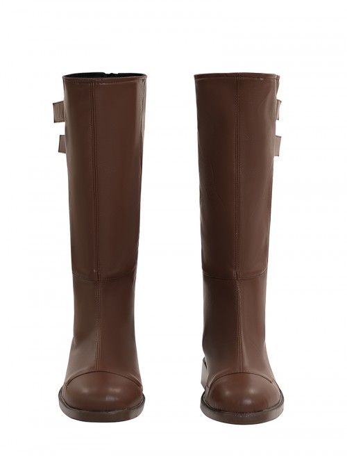 Anime Invincible Season 3 Halloween Cosplay Rex Splode Accessories Brown Boots