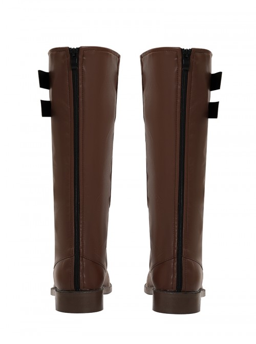 Anime Invincible Season 3 Halloween Cosplay Rex Splode Accessories Brown Boots