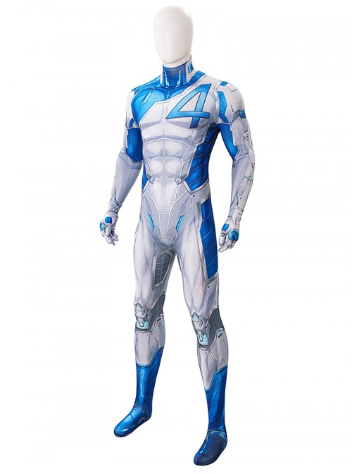 Game Marvel Rivals Halloween Cosplay Mister Fantastic Reed Richards Bodysuit Costume Set
