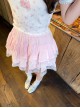 Light Pink Lace Ruffle Kawaii Fashion Sweet Multi Layered Fluffy Cake Skirt