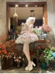 Tea Party Series Sweet Lolita Bowknot Round Toe Chunky Heel Platform High Heel Shoes